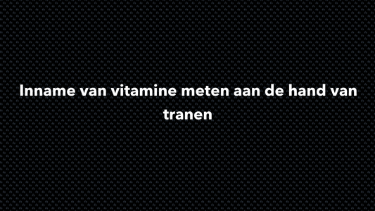 Inname van vitamine meten aan de hand van tranen - VOLNUTRITION